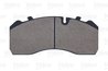 SET PLACUTE FRANA VALEO 882204 - Compatibil cu IVECO, MAN, MERCEDES-BENZ