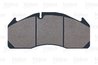 Set placute frana Valeo 882221
