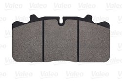 Set placute frana Valeo 882230
