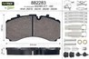 SET PLACUTE FRANA VALEO 882283 - Piesa auto compatibila cu mai multe marci
