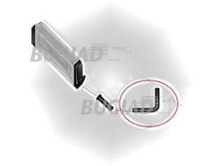 FURTUN INTERCOOLER/TURBO BUGIAD 88633 - Compatibil cu FIAT