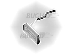 FURTUN INTERCOOLER/TURBO BUGIAD 88684 - Compatibil cu FORD