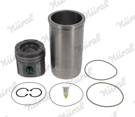 SET REPARATII PISTON/BUCSA CILINDRU NURAL 89-143800-00 - Compatibil cu ERF, MAN, MAZ-MAN, NEOPLAN, STEYR, OAF