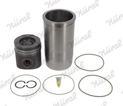 SET REPARATII PISTON/BUCSA CILINDRU NURAL 89-143800-30 - Compatibil cu AYATS, ERF, KING LONG, MAN, MAZ, MAZ-MAN, NEOPLAN, VAN HO