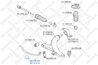 BUCSA BARA STABILIZATOARE STELLOX 89-17010-SX - Compatibil cu SUBARU