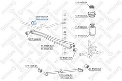 Bucsa bara stabilizatoare Stellox 89-51004-SX