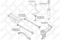Bucsa bara stabilizatoare Stellox 89-51012-SX