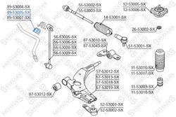 BUCSA BARA STABILIZATOARE STELLOX 89-53005-SX - Compatibil cu KIA