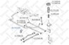 BUCSA BARA STABILIZATOARE STELLOX 89-71013-SX - Compatibil cu MAZDA