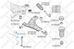 Bucsa bara stabilizatoare Stellox 89-73013-SX