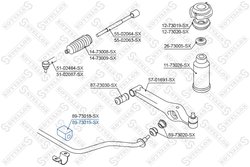Bucsa bara stabilizatoare Stellox 89-73019-SX