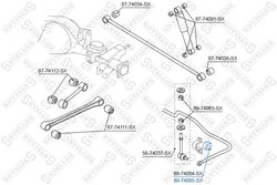 Bucsa bara stabilizatoare Stellox 89-74085-SX