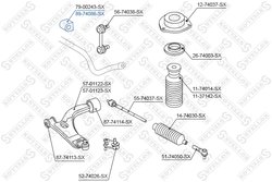 Bucsa bara stabilizatoare Stellox 89-74086-SX