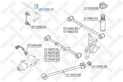 Bucsa bara stabilizatoare Stellox 89-74094-SX