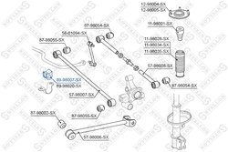 Bucsa bara stabilizatoare Stellox 89-98007-SX