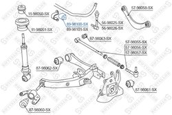 Bucsa bara stabilizatoare Stellox 89-98100-SX