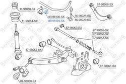 Bucsa bara stabilizatoare Stellox 89-98101-SX