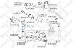 BUCSA BARA STABILIZATOARE STELLOX 89-98116-SX - Compatibil cu LEXUS, NISSAN, TOYOTA