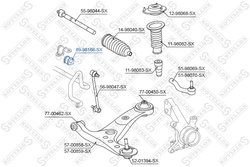 Bucsa bara stabilizatoare Stellox 89-98166-SX