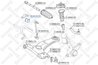 Bucsa bara stabilizatoare Stellox 89-98167-SX