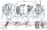 Compresor climatizare Nissens 890071