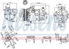 Compresor climatizare Nissens 890074