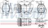 COMPRESOR CLIMATIZARE NISSENS 890081 - Compatibil cu FORD