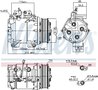 COMPRESOR CLIMATIZARE NISSENS 890128 - Compatibil cu HONDA