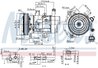Compresor climatizare Nissens 890159