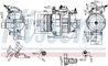 COMPRESOR CLIMATIZARE NISSENS 890250 - Compatibil cu FORD