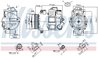 COMPRESOR CLIMATIZARE NISSENS 890412 - Compatibil cu VW