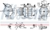 COMPRESOR CLIMATIZARE NISSENS 890419 - Compatibil cu FORD