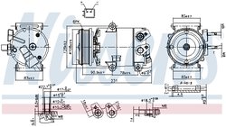 Compresor climatizare Nissens 890588