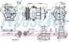 Compresor climatizare Nissens 890698