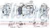 COMPRESOR CLIMATIZARE NISSENS 890739 - Compatibil cu INFINITI, MERCEDES-BENZ
