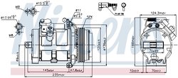 Compresor climatizare Nissens 89081