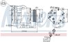 COMPRESOR CLIMATIZARE NISSENS 89088 - Compatibil cu SEAT, VW