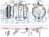 Compresor climatizare Nissens 890882
