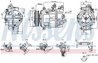 Compresor climatizare Nissens 890893