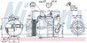 COMPRESOR CLIMATIZARE NISSENS 89200 - Compatibil cu MERCEDES-BENZ