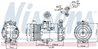 Compresor climatizare Nissens 89222