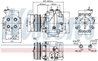 Compresor climatizare Nissens 89235