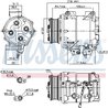 Compresor climatizare Nissens 89242