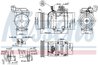 Compresor climatizare Nissens 89262