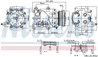 COMPRESOR CLIMATIZARE NISSENS 89365 - Compatibil cu FORD