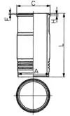 Camasa cilindru Kolbenschmidt 89464110