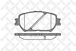 SET PLACUTE FRANA STELLOX 895 000-SX - Compatibil cu LEXUS, MITSUBISHI, TOYOTA, TOYOTA (FAW)
