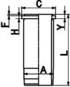 CAMASA CILINDRU KOLBENSCHMIDT 89578110 - Compatibil cu VOLVO
