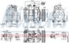 COMPRESOR CLIMATIZARE NISSENS 89593 - Compatibil cu ALPINA, BMW