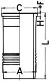 Camasa cilindru Kolbenschmidt 89895110